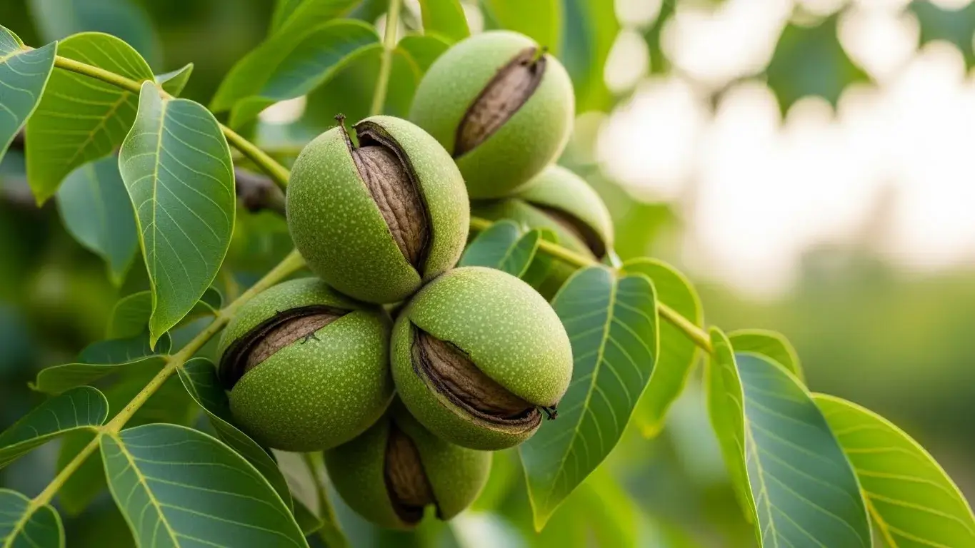 Walnut tree orchard